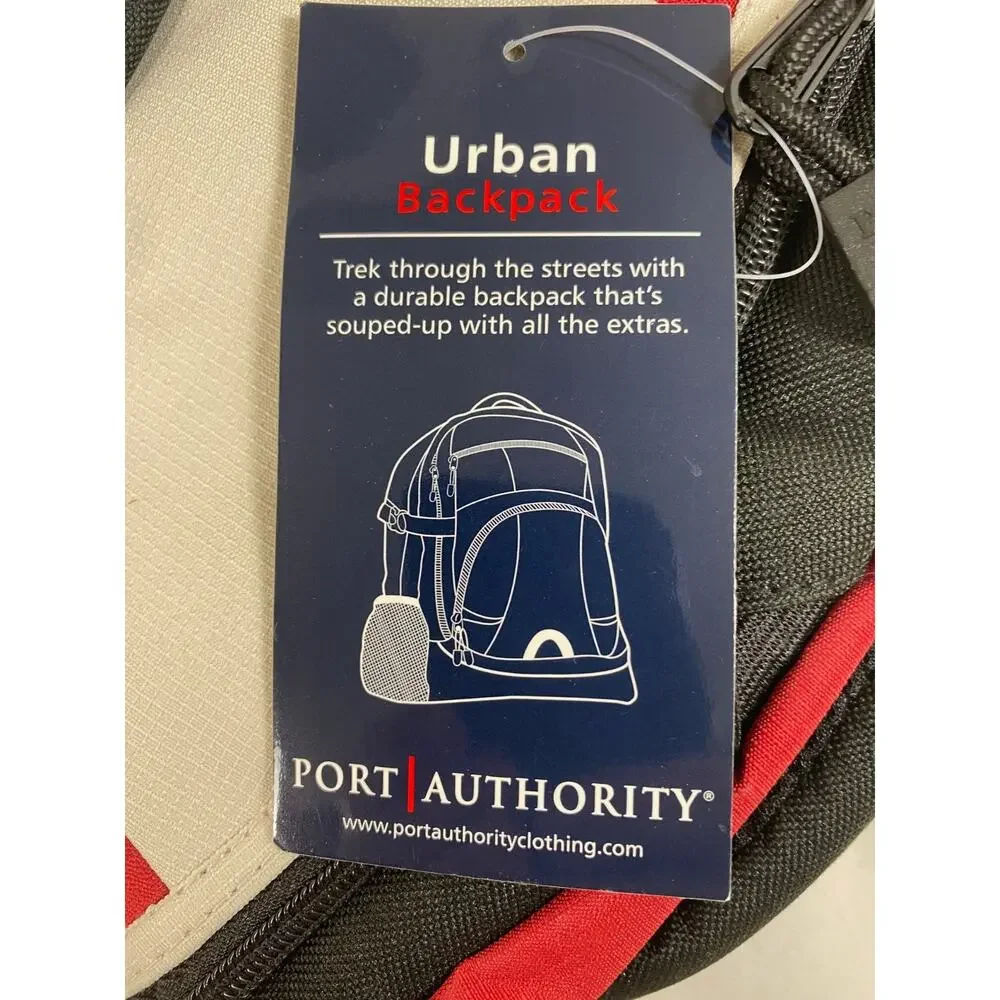 RARE - Vintage Port Authority Urban Backpack BG77 Branded merchandise By Zynga